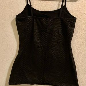 Express Basics Bra Cami, Snake Print. Size Medium